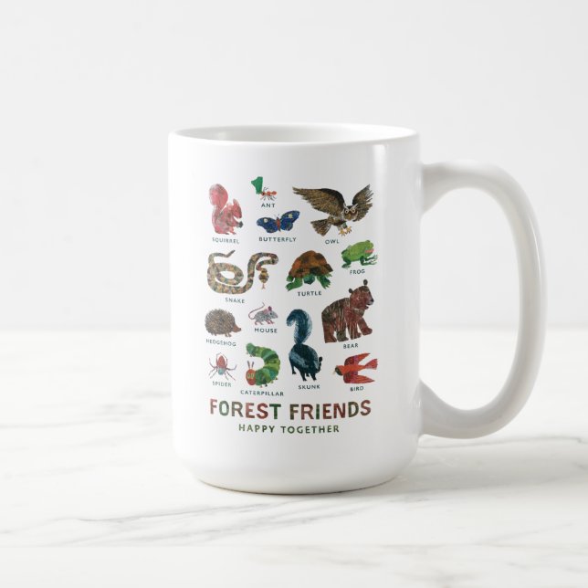 Eric Carle | Forest Friends Lycklig tillsammans Kaffemugg (Höger)