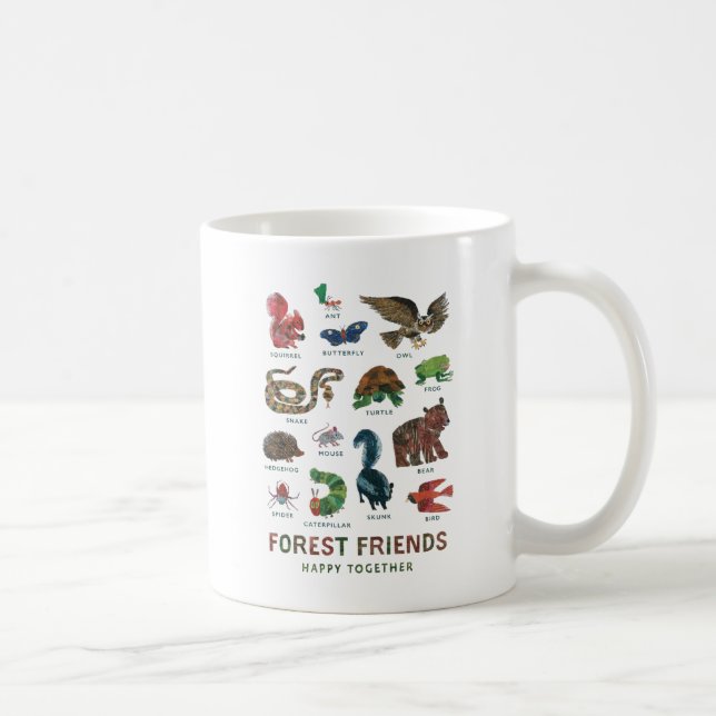 Eric Carle | Forest Friends Lycklig tillsammans Kaffemugg (Höger)