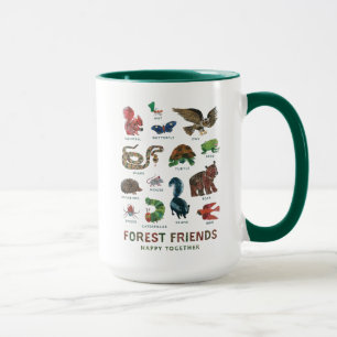 Eric Carle   Forest Friends Lycklig tillsammans Mugg