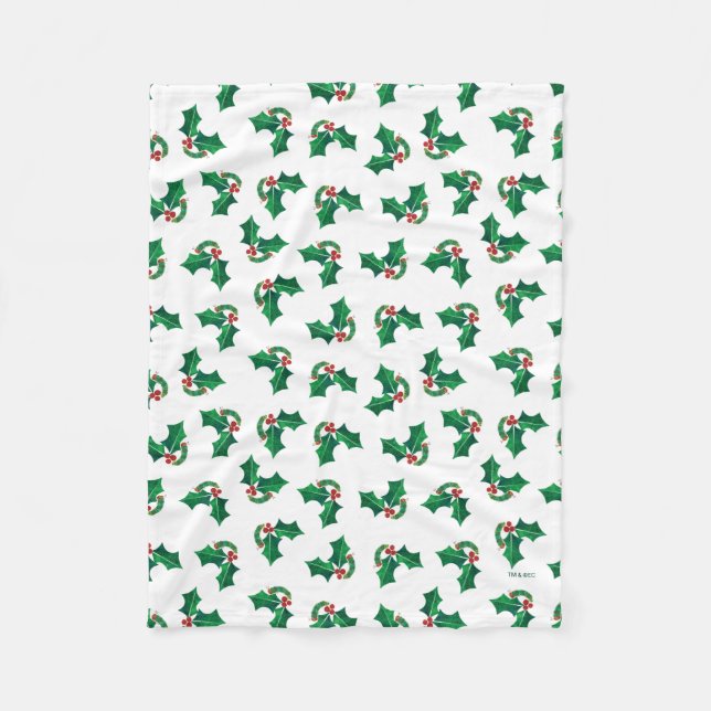 Eric Carle jul Caterpelare Fleecefilt (Framsidan)