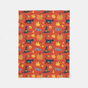 Eric Carle Katerpelaren Halloween Mönster Fleecefilt