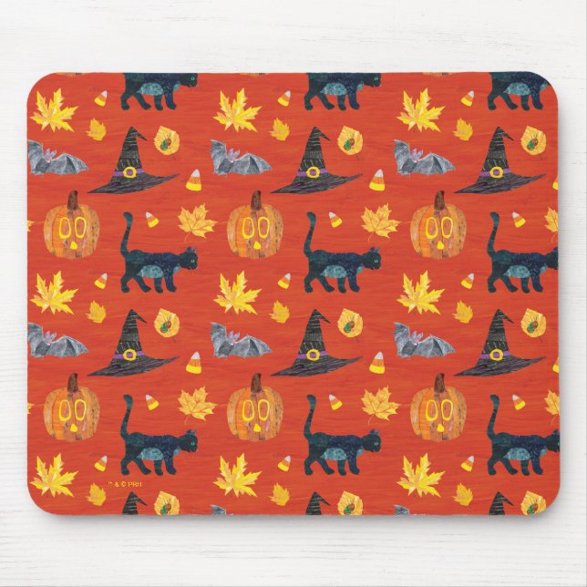 Eric Carle | Katerpelaren Halloween Mönster Musmatta (Framsidan)