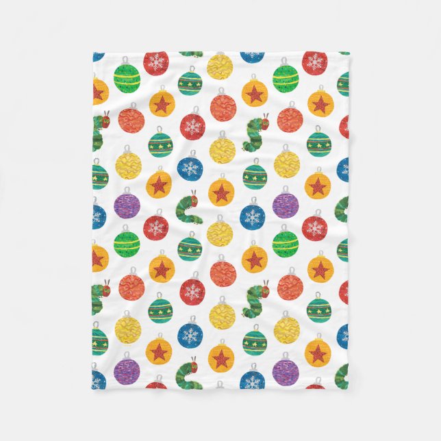 Eric Carle | Katerpelaren Mönster Fleecefilt (Framsidan)