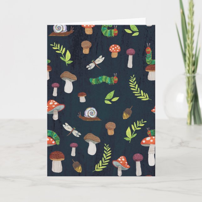 Eric Carle | Kryp och svampar Mönster Kort (Framsida)