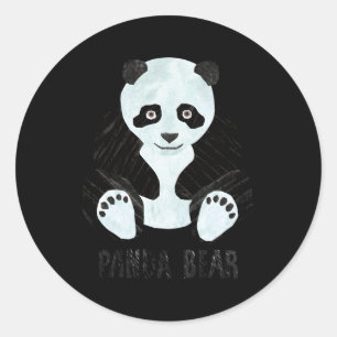 Eric Carle Panda Bear Runt Klistermärke