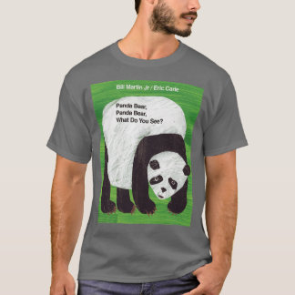 Eric Carle Panda Björn Vad Ser Du vän vinta T Shirt