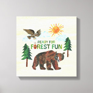 Eric Carle Redo för Roligten Forest Canvastryck