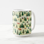 Eric Carle | Redot Forest Roligt Mönster Kaffemugg<br><div class="desc">Redot för Forest Roligt mönster utformar av Eric Carle inbjudan dig in i en vismisk skogsvärld. Med en lekfull mängd skogsdjur - till exempel rävar, uggla, kaniner och björnar - ger detta mönster varje varelse liv med Carles namnteckning handmålade kollage stil. Det pulserande färg och texturerade detaljer paras med lush...</div>
