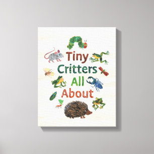 Eric Carle Små kritiker om Canvastryck
