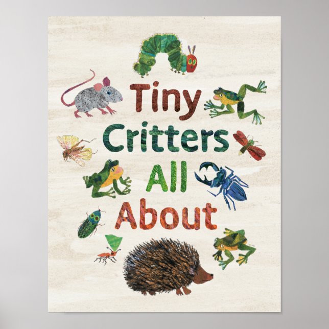 Eric Carle | Små kritiker om Poster (Framsidan)