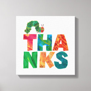 Eric Carle Tack, vattenpelare Canvastryck