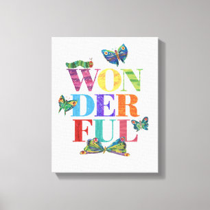 Eric Carle Underbart Canvastryck