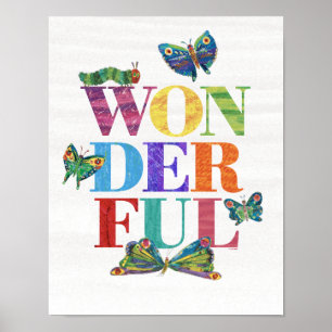 Eric Carle Underbart Poster