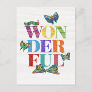 Eric Carle Underbart Vykort