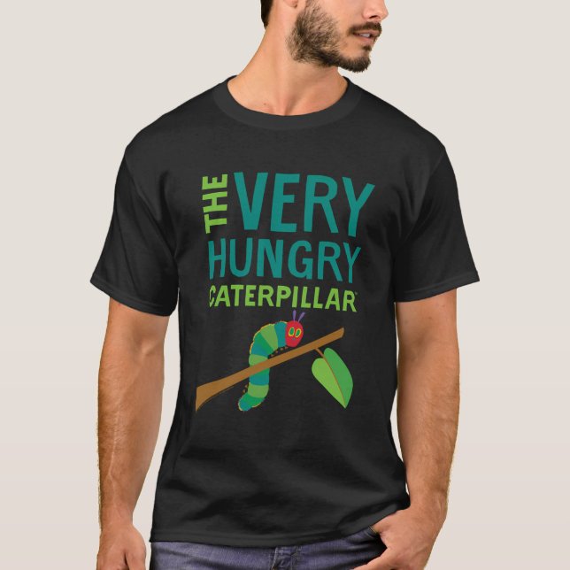 Eric Carle Väldigt Hungrig Caterpelare T Shirt (Framsida)
