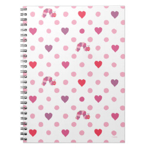 Eric Carle Valentine Heart Polka Dot Mönster Anteckningsbok
