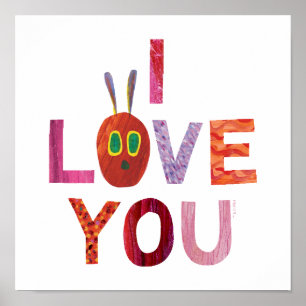 Eric Carle Vattenpelare I Kärlek You Poster