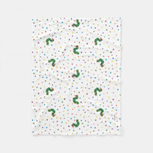 Eric Carle Vattenpelare och punkter Mönster Fleecefilt