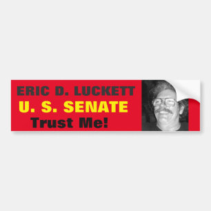ERIC D. LUCKETT U.S. SENATbildekal EDL001 Bildekal
