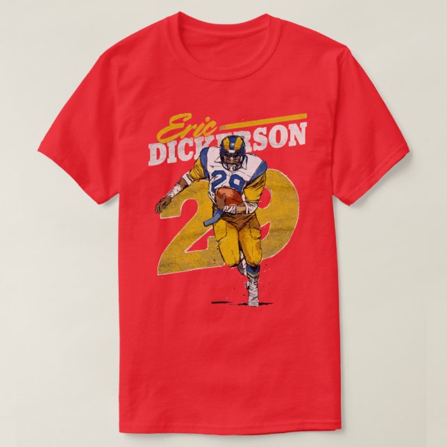 Eric Dickerson eller Los Angeles Rams fläkt T Shirt (Design framsida)