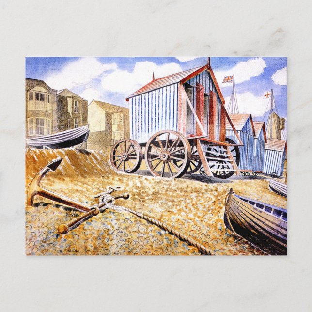 Eric Ravilious - Adelburgh Vykort (Framsida)