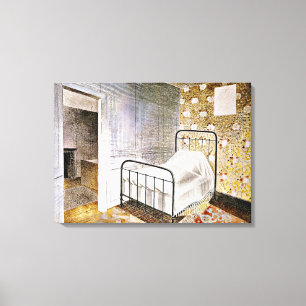 Eric Ravilious art, Bedstead Canvastryck