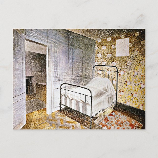Eric Ravilious art, Bedstead Helg Vykort (Framsida)
