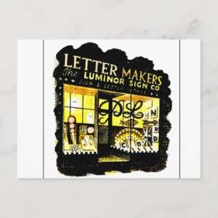 Eric Ravilious art, Brev Makers Vykort