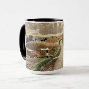Eric Ravilious art, Wiltshire Ligcape Mugg