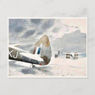 Eric Ravilious, De Icing Aircraft Vykort