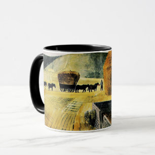 Eric Ravilious - Furlongs, berömd målning Mugg