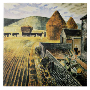 Eric Ravilious - Furlongs Kakelplatta