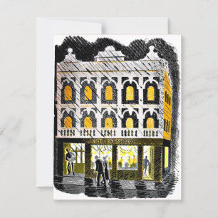Eric Ravilious - High Street Public House Kort