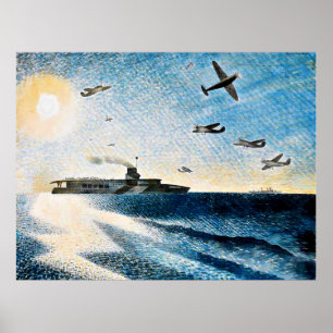 Eric Ravilious - HMS Glorious i Arktis Poster