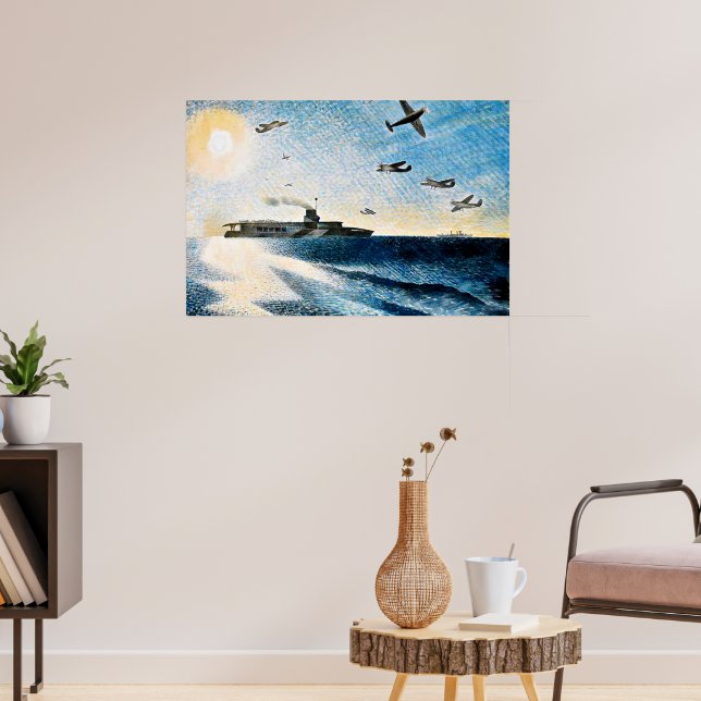 Eric Ravilious - HMS Glorious i Arktis Poster (Vardagsrum 3)