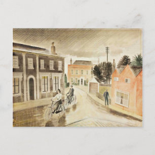 Eric Ravilious - Landsvägen, finkonst Vykort