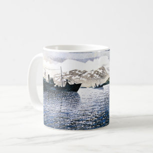 Eric Ravilious - Norge, magisk realism, Kaffemugg