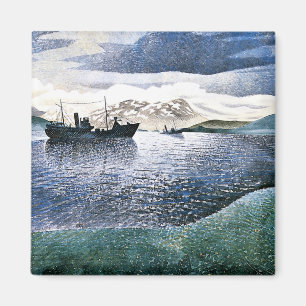 Eric Ravilious - Norge, magisk realism, Magnet