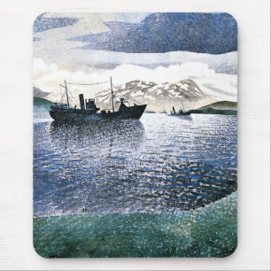 Eric Ravilious - Norge, magisk realism Musmatta