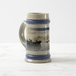 Eric Ravilious - Norge, magisk realism, Sejdel