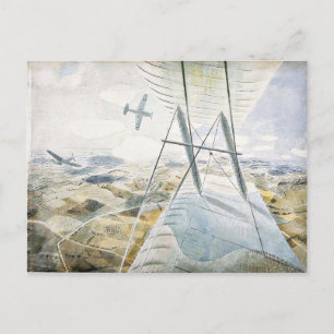 Eric Ravilious - RAF-Hurricanes under flygning, Vykort