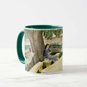 Eric Ravilious - Två kvinnor i en Garden. Mugg