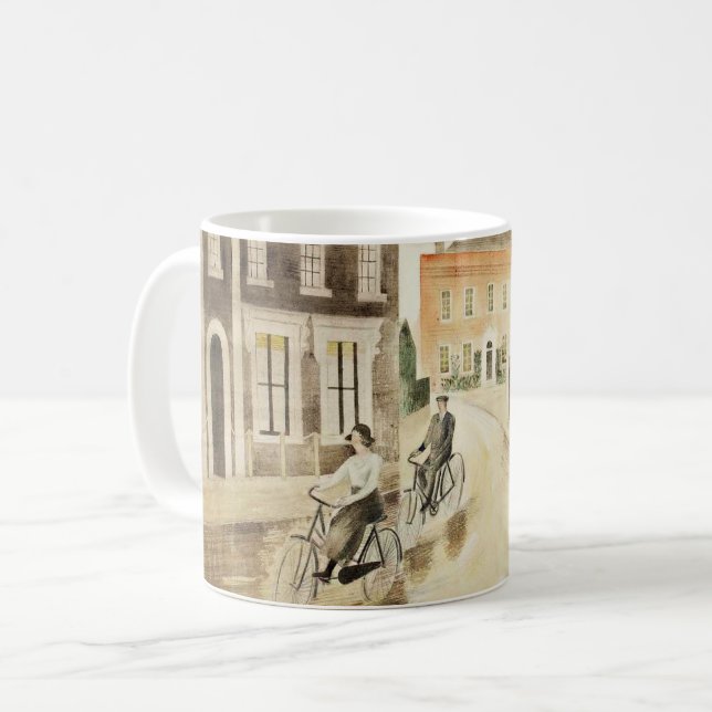 Eric Ravilious - Village Street, Kaffemugg (Framsida vänster)