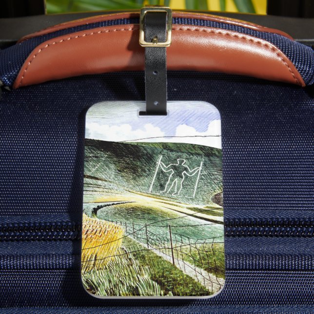 Eric Ravilious - Wilmington Giant Bagagebricka (Framsida Insitu 2)