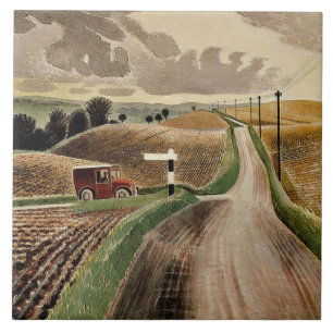 Eric Ravilious, Wiltshire Ligcape Kakelplatta