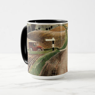Eric Ravilious—Wiltshire Ligcape Mugg
