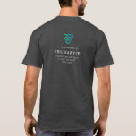 Eric Sawyer Memorial Charcoal Short-sleeved T Shirt<br><div class="desc">In loving memory of Eric Sawyer, the heart and soul of the Thurston County BCA Pool League. This limited-edition collection celebrates Eric's passion for the game and his dedication to fostering the next generation of players. Eric Sawyer dedicated over a decade to building the Thurston County BCA Pool League into...</div>