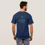 Eric Sawyer Memorial Navy Short-sleeved T Shirt<br><div class="desc">In loving memory of Eric Sawyer, the heart and soul of the Thurston County BCA Pool League. This limited-edition collection celebrates Eric's passion for the game and his dedication to fostering the next generation of players. Eric Sawyer dedicated over a decade to building the Thurston County BCA Pool League into...</div>