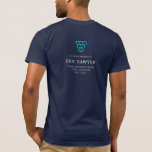 Eric Sawyer Memorial Navy Short-sleeved Tri-Blend T Shirt<br><div class="desc">In loving memory of Eric Sawyer, the heart and soul of the Thurston County BCA Pool League. This limited-edition collection celebrates Eric's passion for the game and his dedication to fostering the next generation of players. Eric Sawyer dedicated over a decade to building the Thurston County BCA Pool League into...</div>