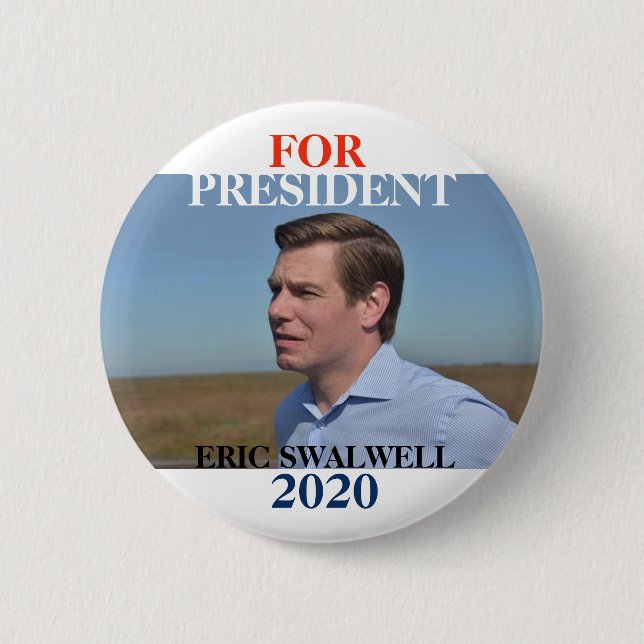 Eric Swalwell 2020 Knapp (Framsida)